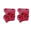 2pcs Front Rear Lower Shock Linkage Link Mount Fit for