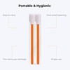 K&F CONCEPT Foam Cleaning Swabs, Individually Wrapped Foam Sticks for