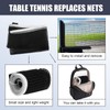 Pack of 2 Table Tennis Net, Polyester Table Tennis Replacement