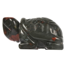 Justinstones Rose Quartz Healing Crystal Guardian Turtle Tortoise Pocket Stone Figurines Carved Gemstone Crafts Home Decor 2 inch