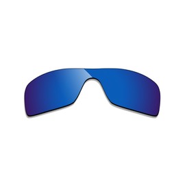 Alphax Pacafic Blue Mirrored Polarized Replacement Lenses for Oakley Batwolf OO9101 Sunglasses