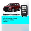 Remote2program Smart Car Key Keyless Entry Remote Control Replacement for