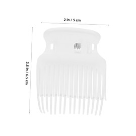 Beavorty 12pcs Hot Roller Clips for Effortless Curls Hair Curler Claw Clips for Women Safe for Travel Salon Use Versatile Styling Tool for Curling Straightening