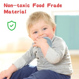 LEADSTAR Baby Stacking Toy, Baby Toy Motor Skills Toy Montessori Sensory Toy Building Blocks Building Circle Teething Ring Gifts for 3 6 9 12 Months Baby Toddler Boys Girls