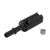 GlowShift 3/8" Quick-Connect EFI Fuel Line Fuel Pressure Sensor Adapter