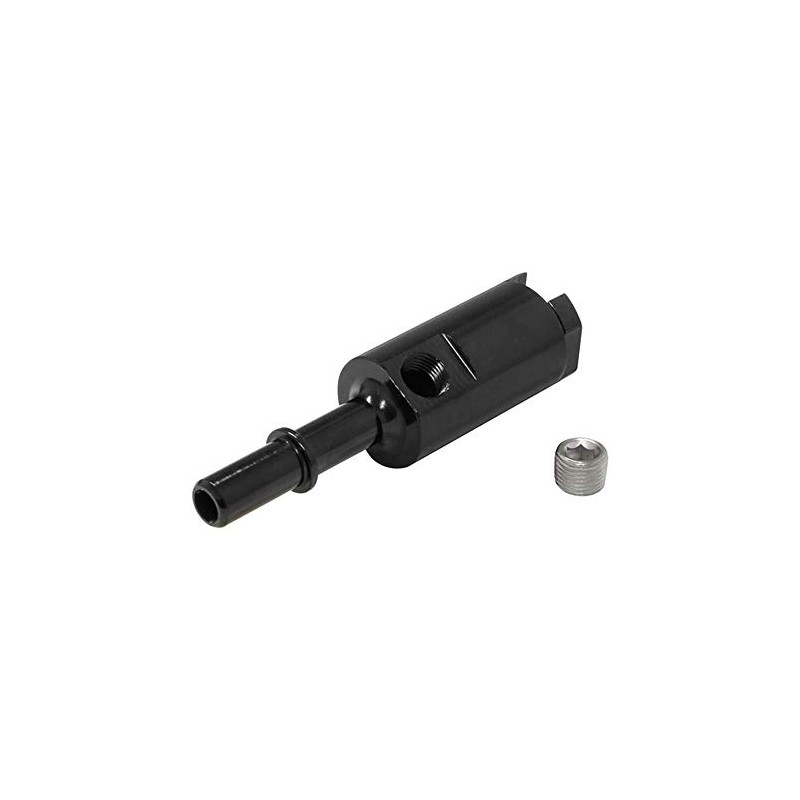 GlowShift 3/8" Quick-Connect EFI Fuel Line Fuel Pressure Sensor Adapter