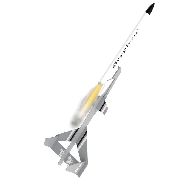 Estes Gryphon Model Rocket with Glider| Fun Flying Model Rocket Kit to Build | Soars to 700'.