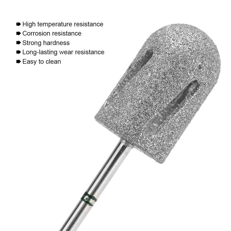 Nail Drill, Foot Calluses Drill, Professional Stainless Steel Manicure and