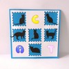 6Pcs Card Making Cat Cutting Dies Cut Stencils DIY Cat