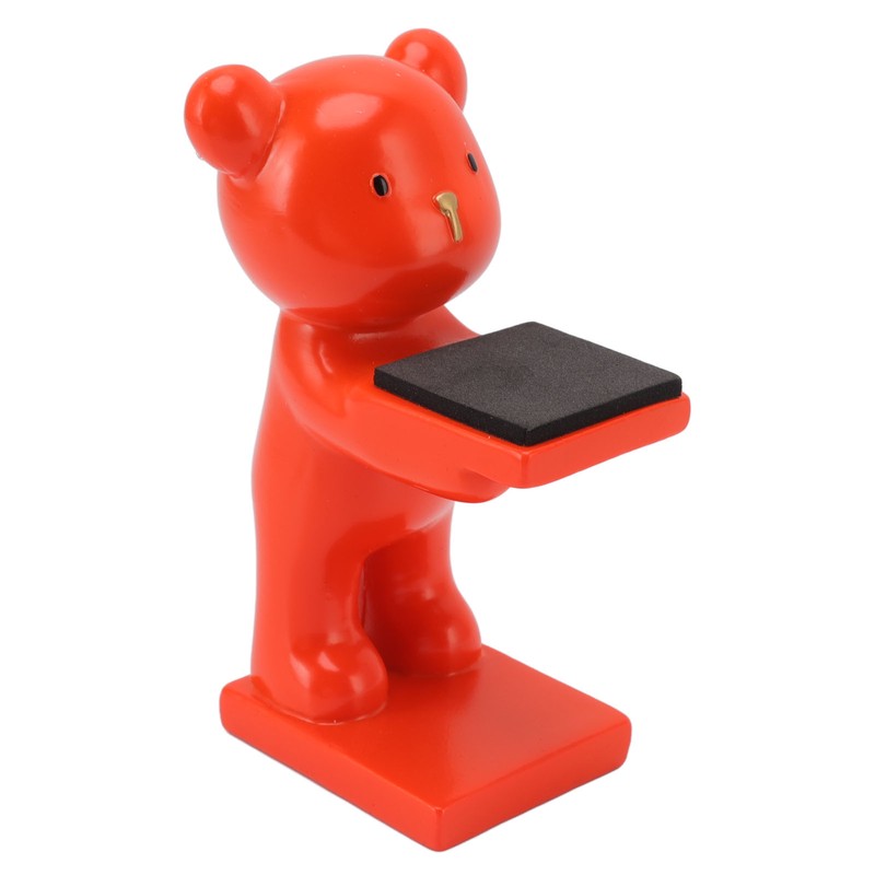 Bear Watch Stand Handcrafted Three Dimensional Modern Style Resin Watch