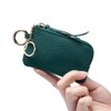 Genuine Leather Key Coin Case Neck Multi-functional Mini Wallet for