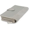 styleBREAKER purse in a 2-tone metallic look and press stud