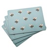 Meg Hawkins Set of 4 Placemats - Buzzing Bees Design