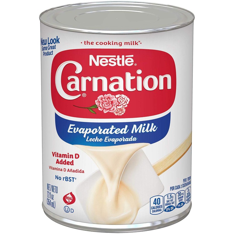 Nestlé Carnation Evaporated Milk 4Pack (12 oz Each) Hgkfks