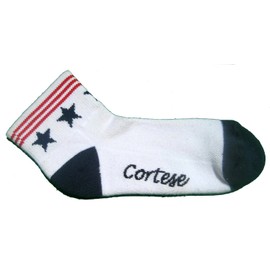 Cortese Designs Womens Athletic Comfort Socks Patriotic Stars & Stripes