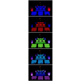 CBConcept® 120VSMD5050-9.5M-RGB 30 Feet RGB Color Changing 120 Volt High Output LED SMD5050 Flexible Flat LED Strip Rope Light - [Christmas Lighting, Indoor / Outdoor rope lighting, Ceiling Light, kitchen Lighting] [Dimmable] [Ready to use] [Controller i