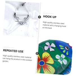 GANAZONO Fish Wall Decoration Hanging Ornament for Home Decor Wall Art for Fish Lightweight and Vivid Design