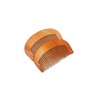 Neem Wood Hair Comb, Half Moon Design, 2-Pack