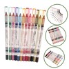 FOMIYES 36 Pcs 12 Eyeliner Set Waterproof Eye Liner Pencil