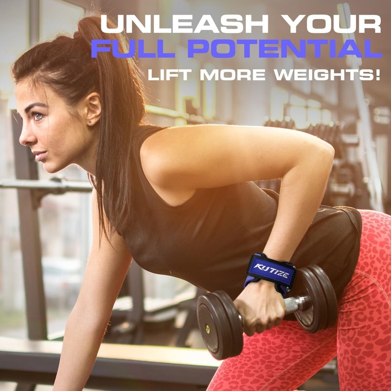 Weight Lifting Wrist Wraps, Lifting Straps for Heavy Powerlifting, Deadlifts,