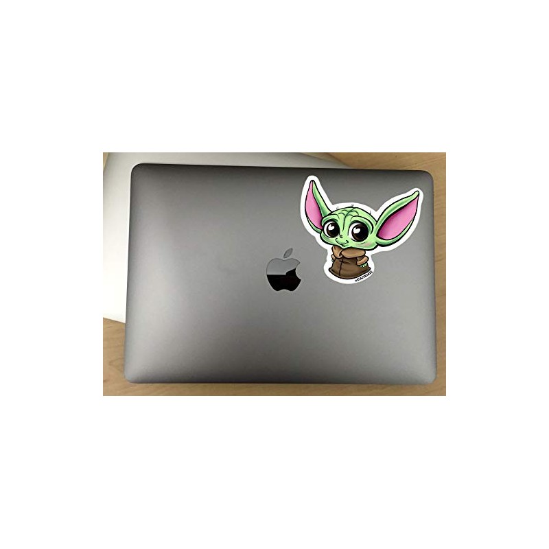Baby Yoda Decal - for Cars, Laptops, and More! -