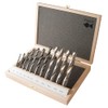Fisch Brad Point Drill Bit Set, 11-Piece High Speed Steel