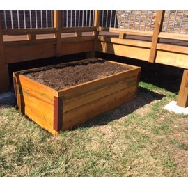 RMP Garden Bed Corner Bracket - Set of Four - 20-24 Inch Bed