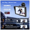 7 Inch Portable Car Audio, Integrated Navigation, Easy On/Off, Mirroring
