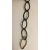 Antique Brass Gothic Chain Chandelier Chain Link Medium Duty Old