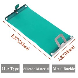 INTSUPERMAI Sublimation Rubber Clamp Sublimation Silicone Mug Wraps for Latte/Mug for 3D Sublimation Transfer Machine or Home Baking Oven (11oz)