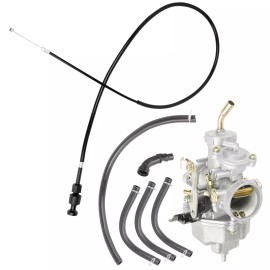 Caltric Carburetor W/ Choke Cable For Honda TRX250 TRX250TE TRX250TM Recon 250 1997-2005
