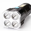 Voltstech Super Bright 4-LED Flashlights High Lumen, 1000LM Powerful Tactical