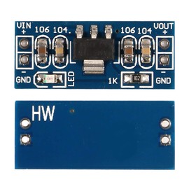 Aceirmc 10pcs AMS1117-3.3 DC Buck Converter Voltage Regulator 4.75V-12V to 3.3V 800mA 4Pin LDO Step-Down Power Supply Module