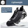 Furuian Steel Toe Shoes for Men Lightweight Safety Shoes Comfortable