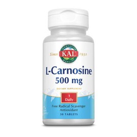 KAL 500 Mg L-carnosine Tablets, 30 Count