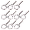 10Pcs Eye Bolt 304 Stainless Steel Lifting Round Ring Screw