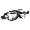 HDM Halcyon MK49 Leather Motorcycle Goggles for Open Face Helmets