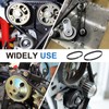 PATIKIL 2pcs 180XL Rubber Timing Belt 90 Teeth 10mm Width
