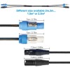 Cable De Alimentación Y Dmx Compatible, Juego De Cables Dmx