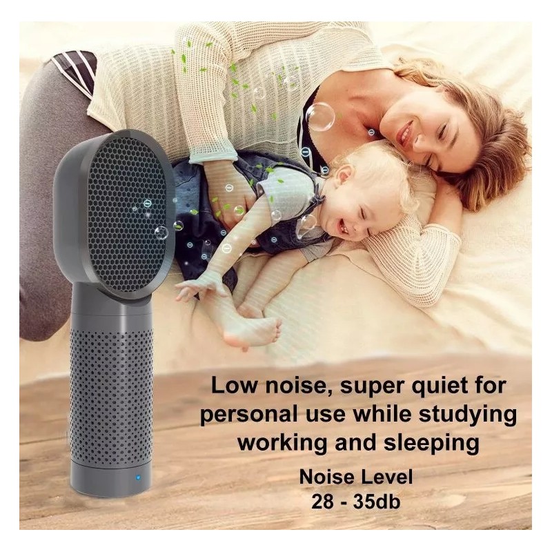 EcoQuest HEPA & CHARCOAL AIR PURIFIER ECOQUEST, LIVING AIR, IONIZER