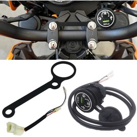 FENGYEMOTO Compatible with KA-WA-SAKI Z125 pro (2017-UP) Plug & Play Wiring Harness Connector Accessory Kit + Mount Bracket