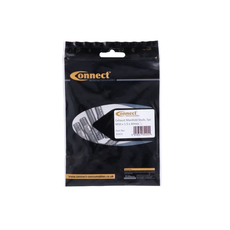 Connect 35425 Exhaust Manifold Stud M10 x 1.5 x 40mm