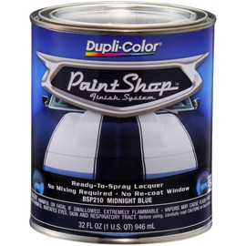 Dupli-Color BSP210 Paint Shop Finish System Base Coat – Midnight Blue - 32 oz. Automotive Paint