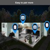 Wireless Doorbell, 1,200ft Wireless Range Doorbell,5 Volume Levels Loud Enough,