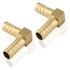 Zorfeter Brass Hose Barb Fitting 5/16" 8mm ID 90 Degree
