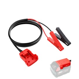 FAITIO Upgraded Jump Starter for M18 Battery Jumper Cables 8AWG 6.6FT Automotive Booster Cable for Jump Starting Car Using Tool Battery, Backup Emergency Car Booster with M18 (Battery not Included)