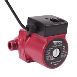 Trupow 1" Flange Connection 115V Hot Water 3-Speed Circulation Pump Circulator Pump Recirculating Pump for Home Water Heater System