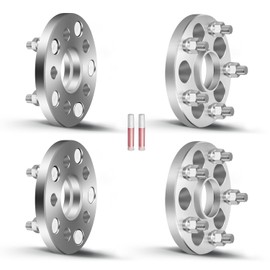 OCPTY Wheel Spacers Adapters 4Pcs 15mm 5x100 to 5x114.3 Wheel Adapters for Subaru for Impreza for Forester 1998-2018