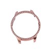 jojofuny 2pcs Delicate Diamond-Encrusted Protective Case for Watch Anti-Drop Rose