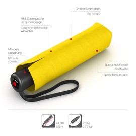 Knirps Umbrella A.050 medium manual, Sun, essential" or "basic"